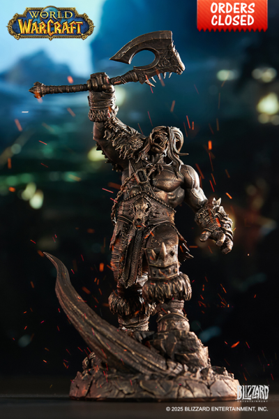 HEX Collectibles Grommash Hellscream Bronze-Colored